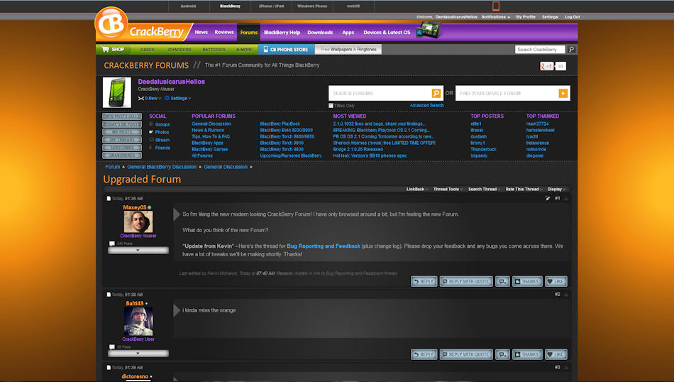 CrackBerry Forums - Dark