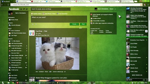 Green Facebook