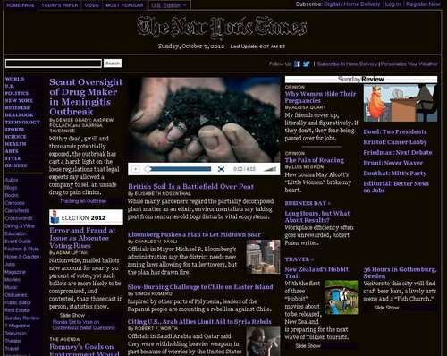 Dark New York Times