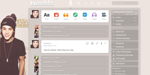 JUSTIN BIEBER DASHBOARD THEME TUMBLR #19