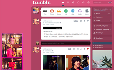 Bhandallas Tumblr Dashboard Theme