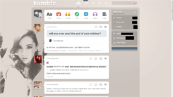 Ariana Grande Tumblr Dashboard Theme
