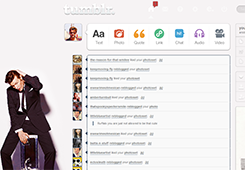 Tumblr dashboard: Matt Smith #1