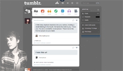 Justin Bieber Tumblr Dashboard Theme #1