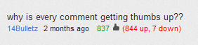 Youtube: show comments likes/dislikes