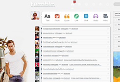 Tumblr dashboard: Alex O'Loughlin #1