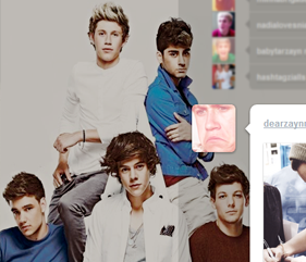 One Direction Dashboard Theme -