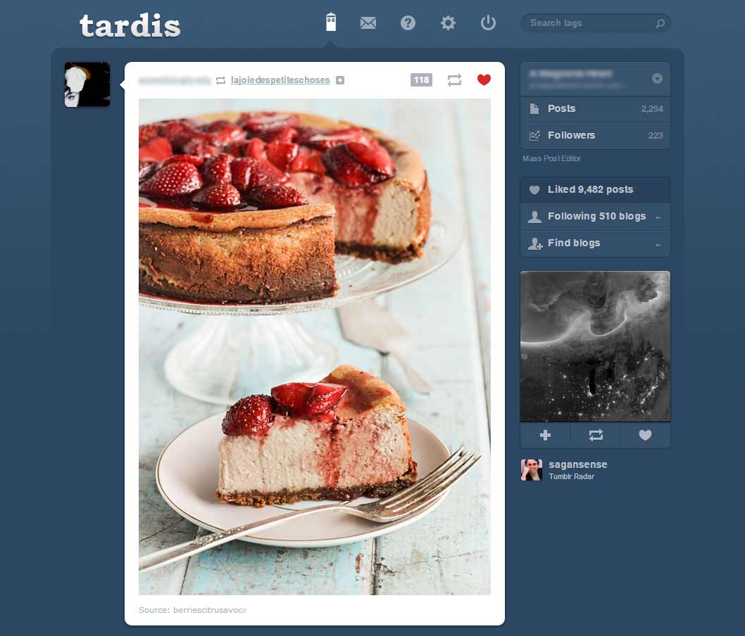 Tumblr Icon to TARDIS