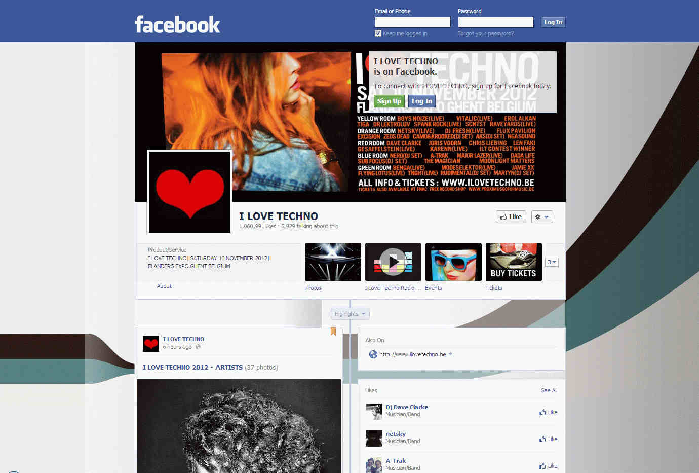 Facebook Transparent Flow