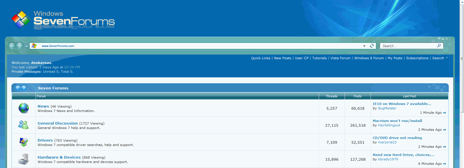 sevenforums 98% width
