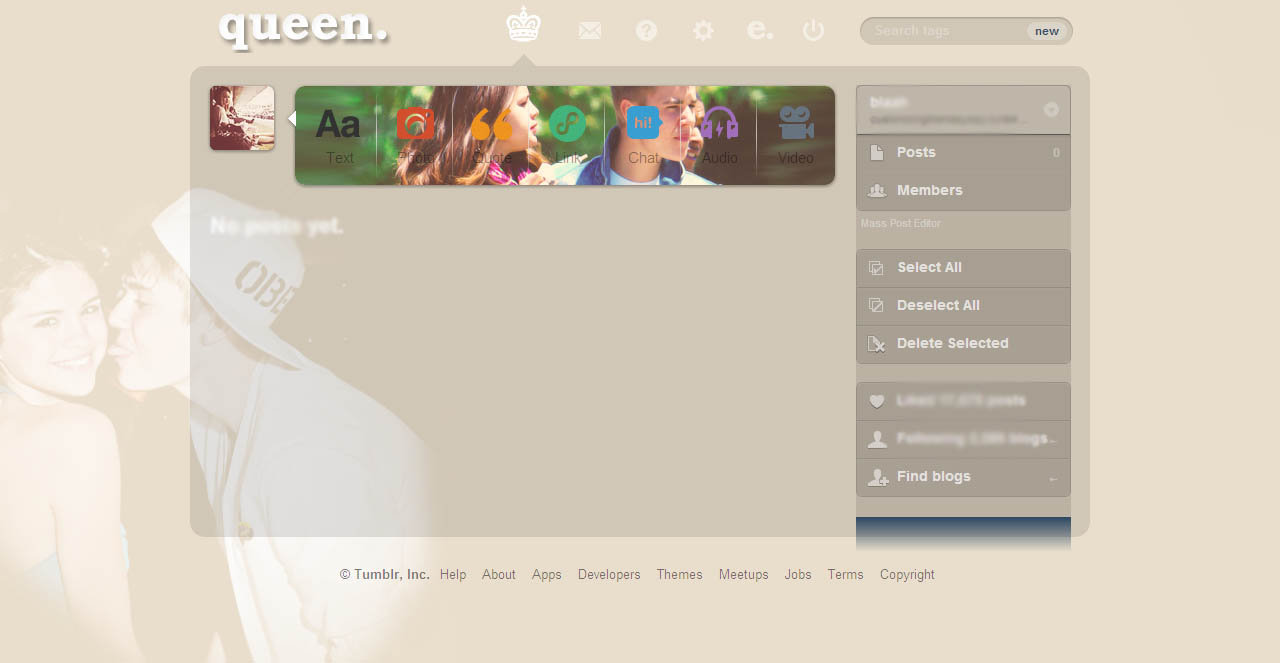 jelena 2's dashboard theme
