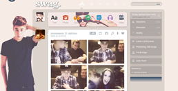 Justin Bieber Dashboard Theme~