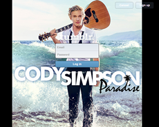 Paradise Cover -Tumblr login