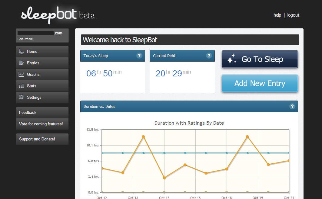 Sleepbot Night Theme