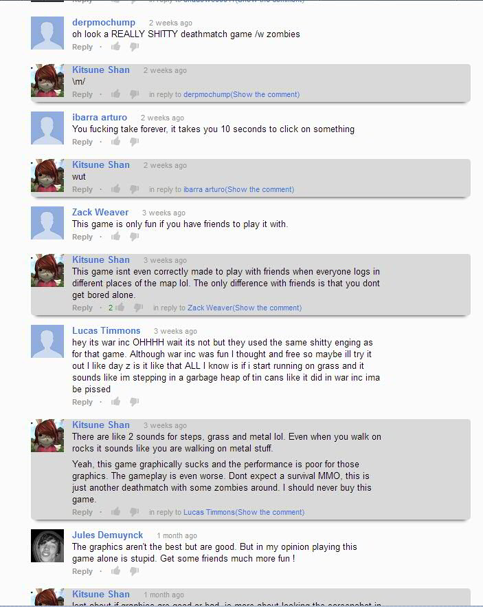 Kitsune Shan YouTube Comment Highlight