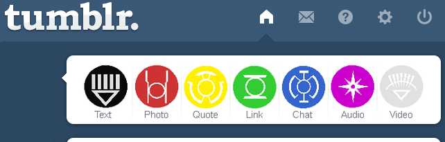 Rainbow Corps Post Icons