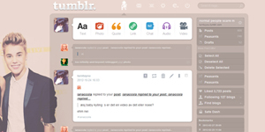 JUSTIN BIEBER DASHBOARD THEME TUMBLR #26