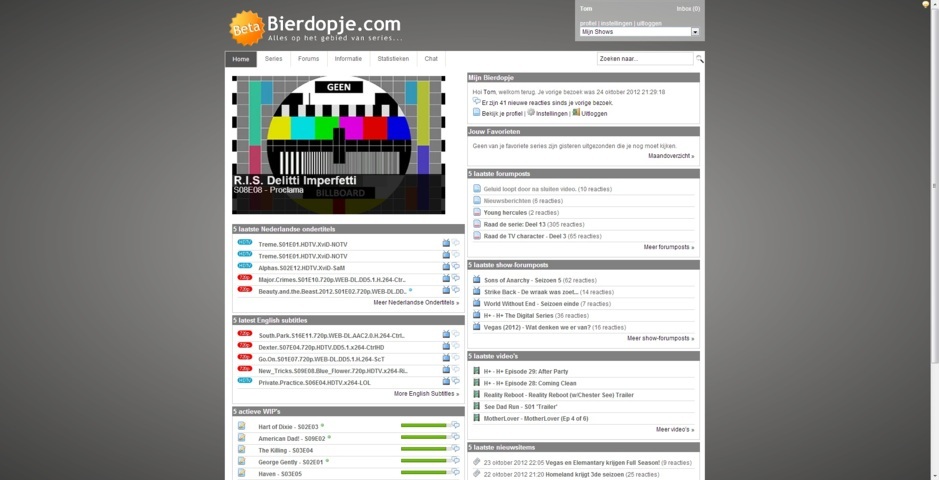 Bierdopje.com Grijs Thema/Gray Theme
