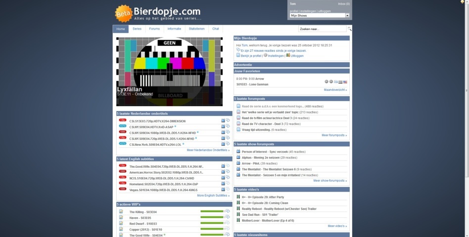 Bierdopje.com Alternatief Blauw Thema (Firefox)
