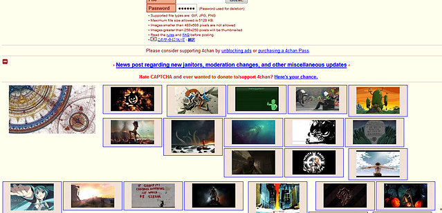 4chan simple image gallery