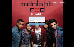 Midnight Red ~ tumblr login