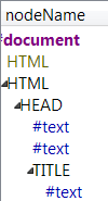 LR DOM Inspector reduce indented tree RC1