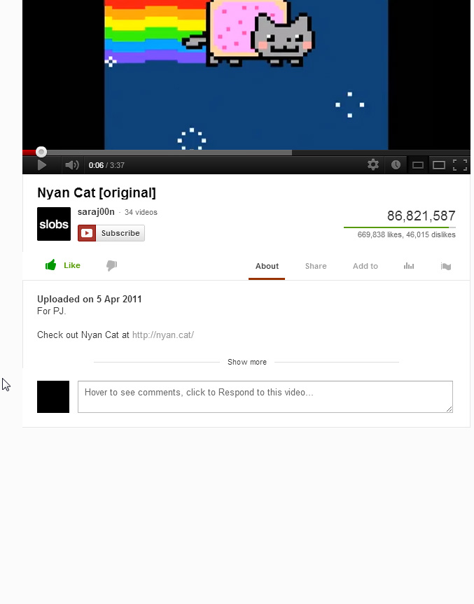Hide Youtube Comments - Oct 2012 Layout overhaul