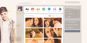 JUSTIN BIEBER DASHBOARD THEME TUMBLR #30