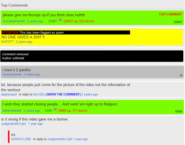 Youtube Comments Enhanced + Colors