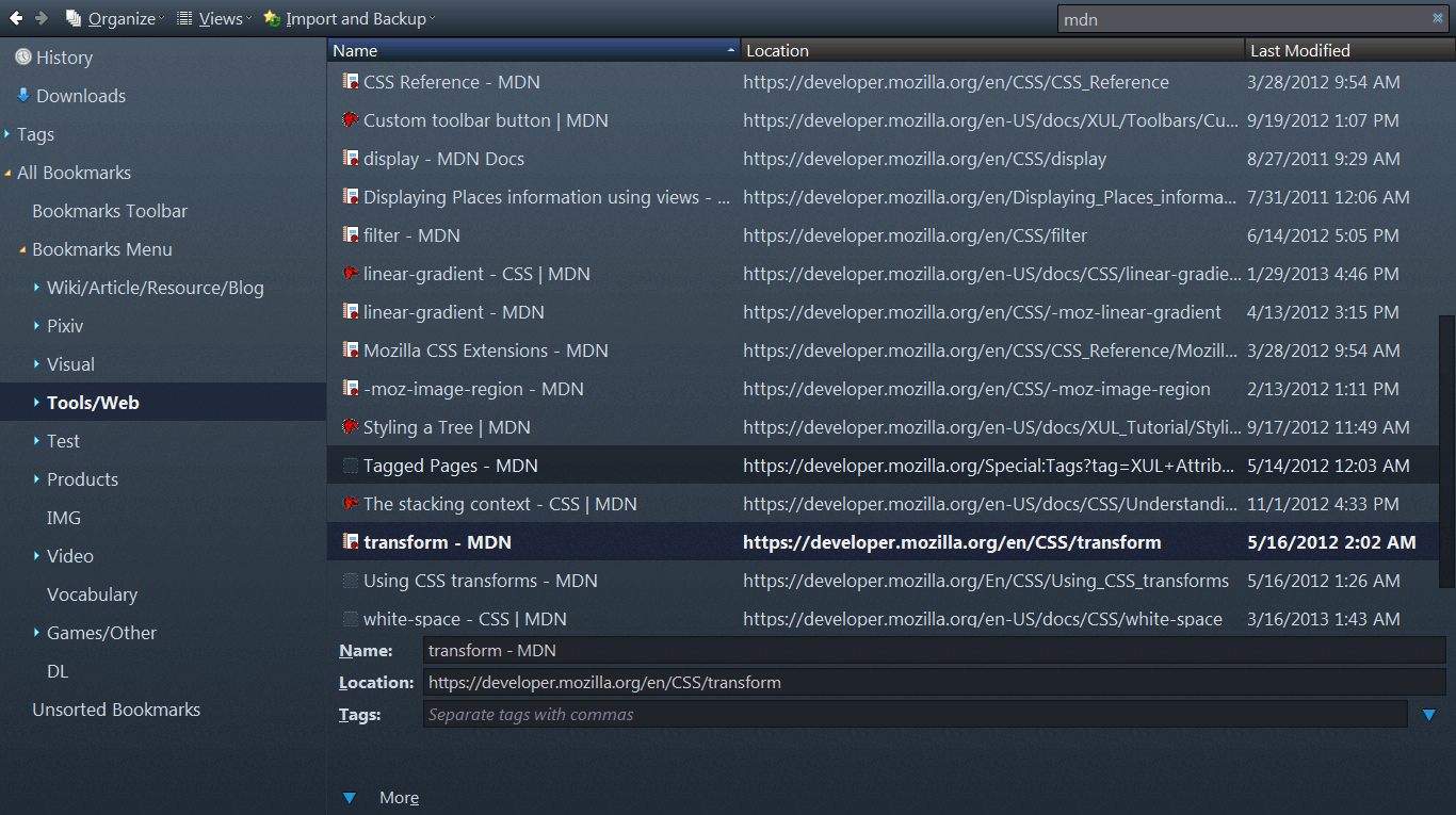 Firefox - Spacious Blue Library