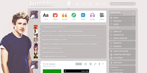 NIALL HORAN DASHBOARD THEME TUMBLR #2