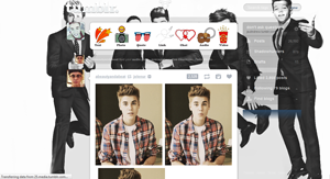 One Direction Vogue Dashboard