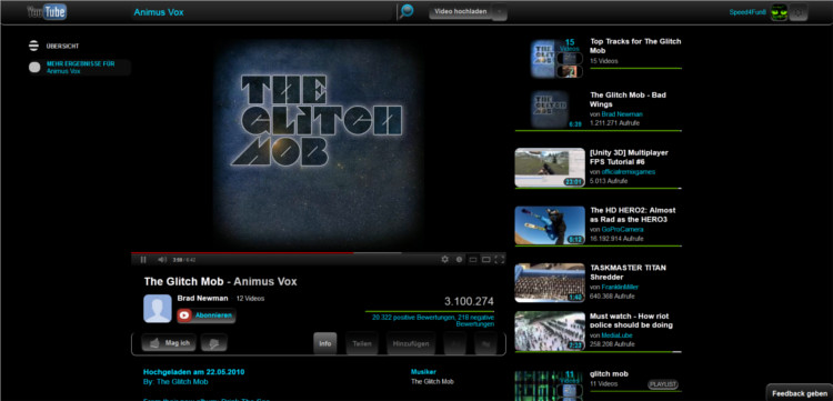 Youtube Colorful [darkness edition]