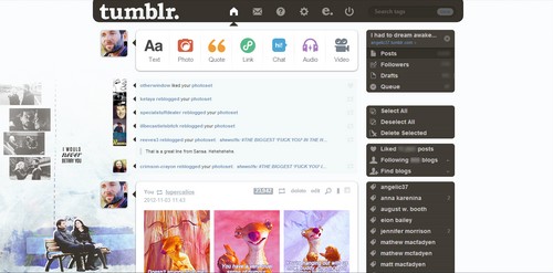 Tumblr dashboard - Wooden Swan - Never betray you