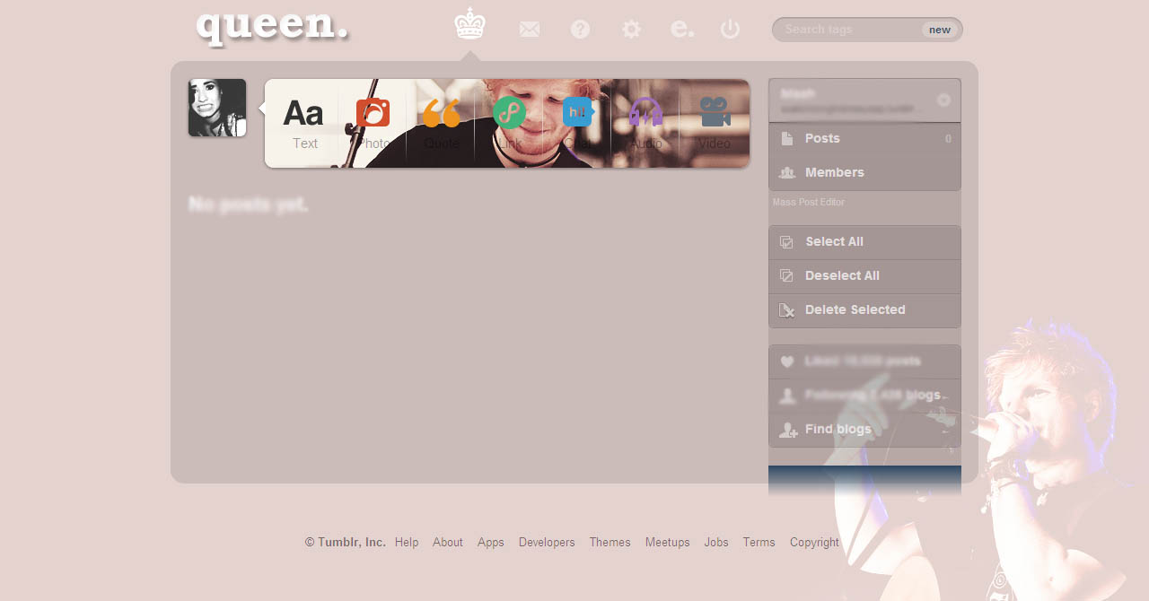 ed sheeran dashboard theme