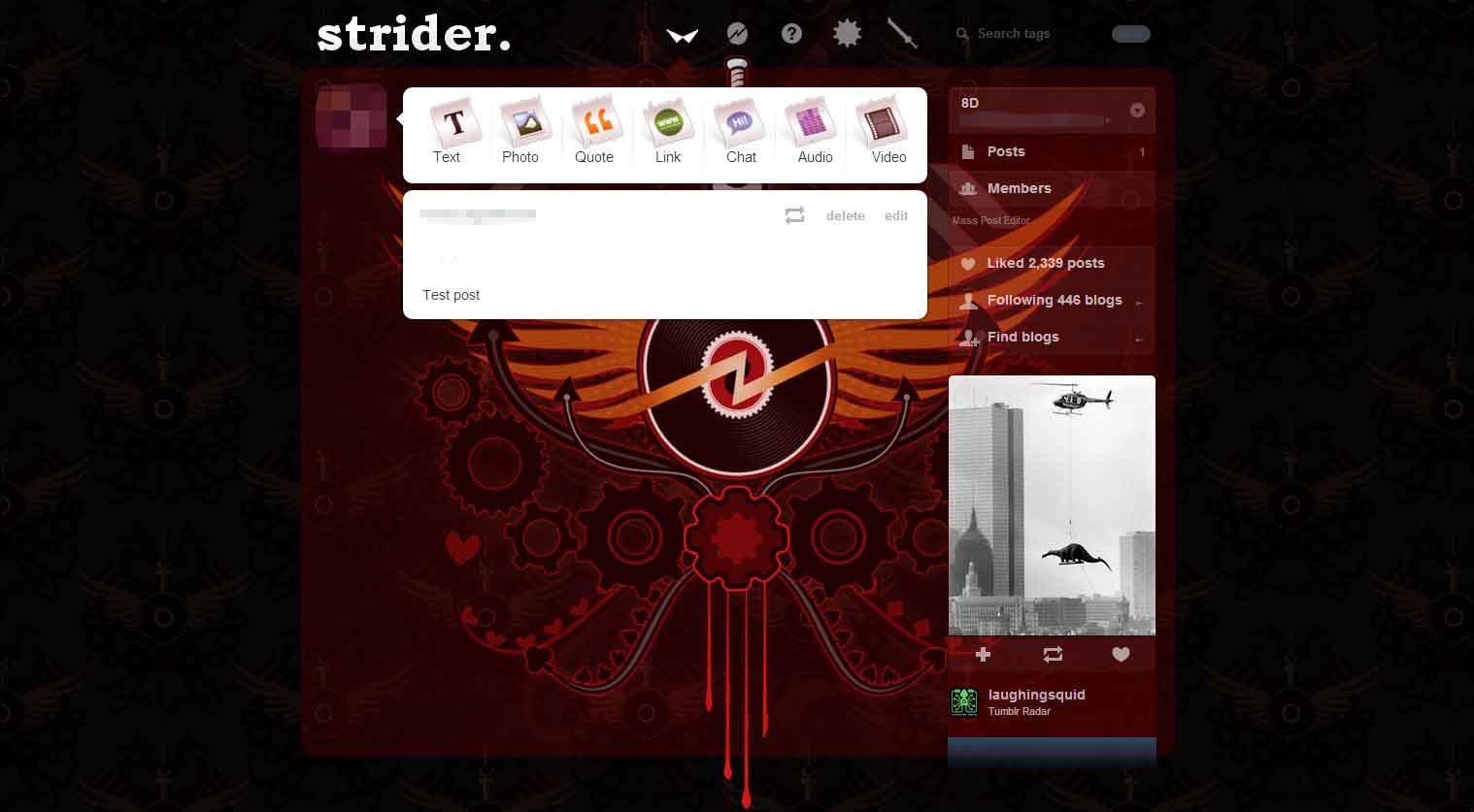 Striders Gonna Stride // Hail Strider