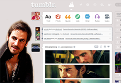 Tumblr dashboard: Captain Hook OUAT #1