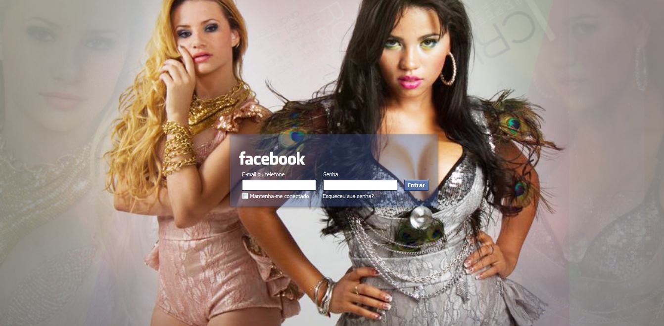 Stefhany e Ari loba para facebook