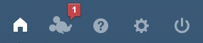 Mickey head ask box icon - profile