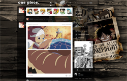 One Piece - Wanted Dashboard Theme