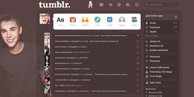JUSTIN BIEBER DASHBOARD THEME TUMBLR #32
