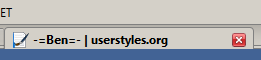 Custom Tab Bar Height on Firefox 3