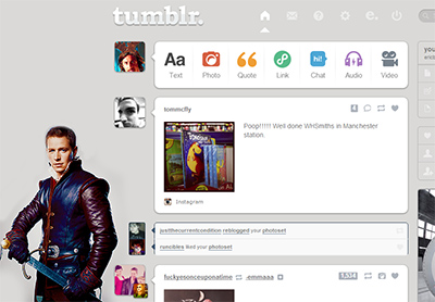 Tumblr dashboard: Prince Charming - OUAT