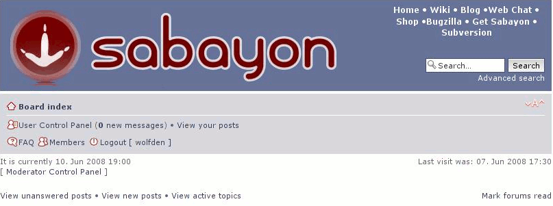 Sabayon Linux Forum - Blue