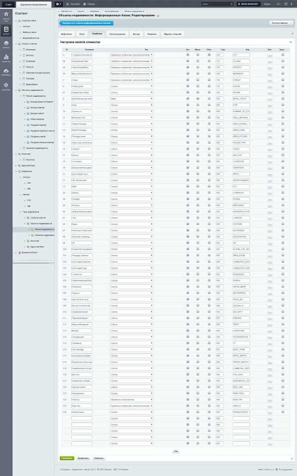1C-Bitrix admin size