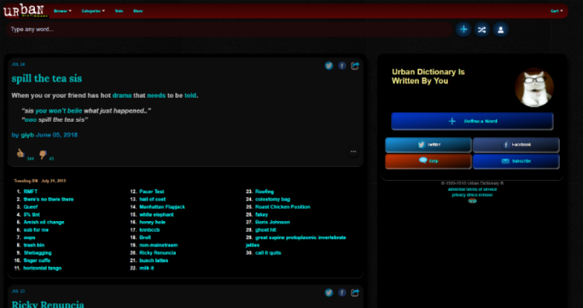 Urban Dictionary by BamaBraves