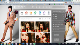 Darren Criss - Tumblr Theme #3