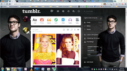 Darren Criss - Tumblr Theme #4
