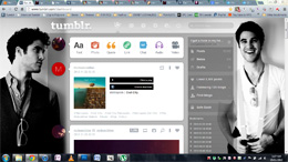 Darren Criss - Tumblr Theme #5