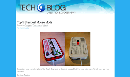 TechEBlog - Minimalist